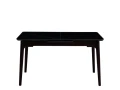 DT309 Стол раскладной Lauren black gold, 140-180/80*76, керамич. столешница, основ. дерево корич.