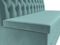 Диван кухонный прямой Вента бирюзовый