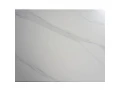 DTM0102CS Стол обед. расклад. WHITE MARBLE MATT 120, керамич. столешница, основ. металл черный