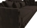 Диван прямой Артис коричневый