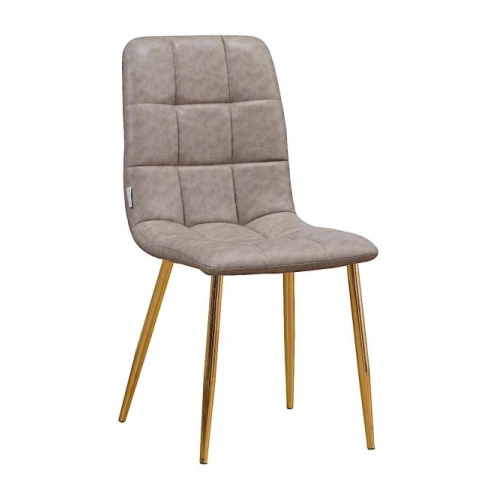 стул lucas экокожа кэмел, каркас круглый золото стул lucas экокожа кэмел, каркас круглый золото