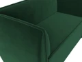 Диван кухонный прямой Бергамо 2-х местный зеленый