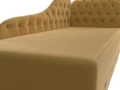 Кушетка Камерон правая желтый