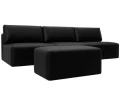Диван прямой модульный с пуфом Лига-060 НПБ Лонг Диван прямой модульный с пуфом Лига-060 НПБ Лонг