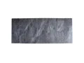 dt305 стол обеденный расклад. caesar light grey 160-220*90, керамич. столеш., основан. металл черный