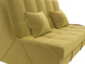 Диван прямой аккордеон Риттэр 140 Желтый