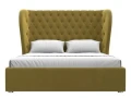 Кровать интерьерная Далия 160 желтый