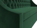 Диван кухонный прямой Мерлин зеленый