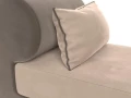 кресло кипр бежевый\коричневый