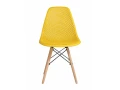 стул пластиковый eames dsw grid желтый